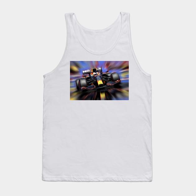 Max Verstappen Tank Top by DeVerviers